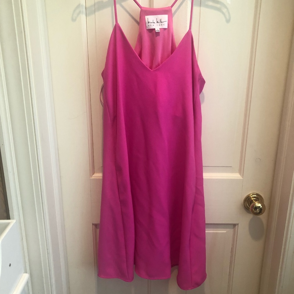 Pink Nicole Miller dress